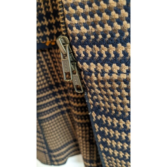 Cabi # 3902 Flounce Plaid Longline Full-Zip Jacket Fall 2020 Size Small - Picture 13 of 15